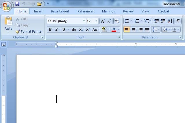 microsoft word