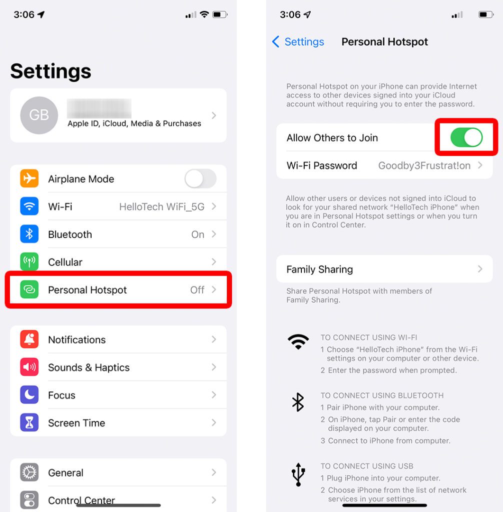 How to Turn an iPhone into a Mobile Hotspot