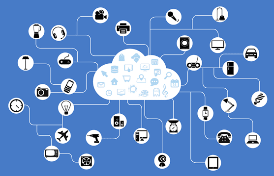 Internet of Things (IoT) Connected Network Infograph