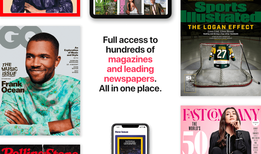 Apple Launches News+ and Replaces Texture