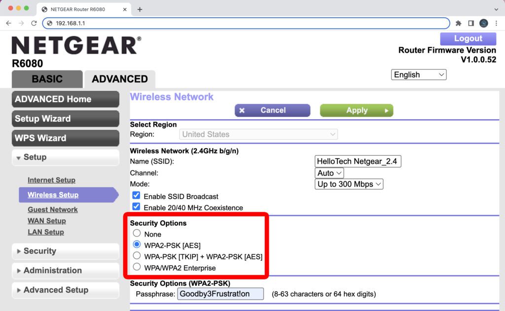 How to Change Your WiFi Security Settings