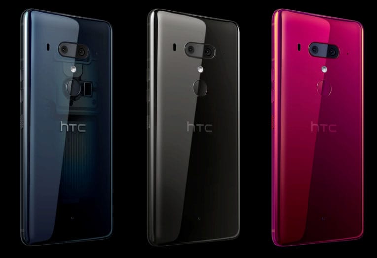 HTC U12 Plus Liquid Surface Design