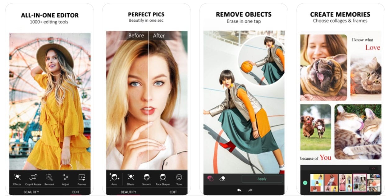 YouCam Perfect app features