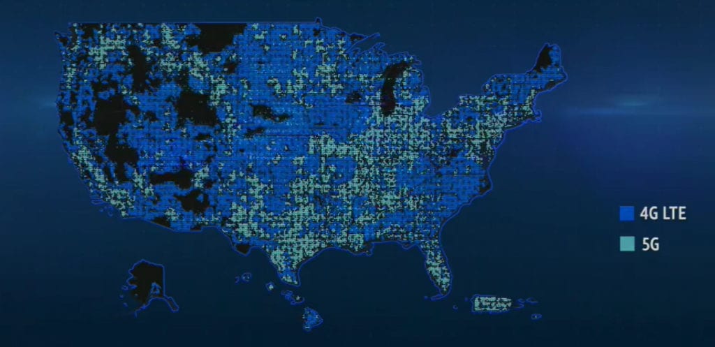 at&t 5g map