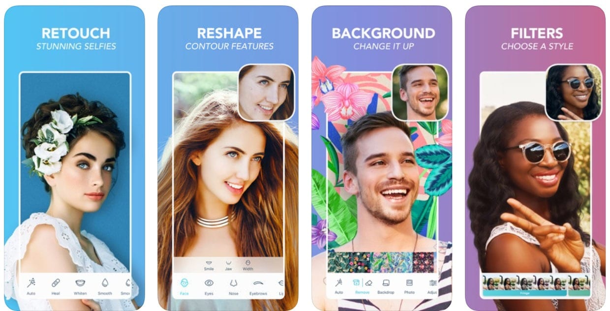 Facetune2 app features