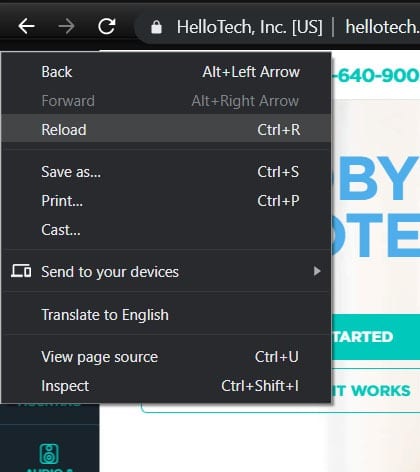 Windows Keyboard shortcut shift + F10 contextual menu