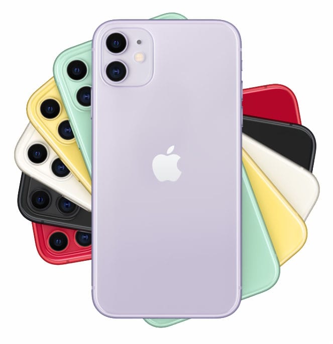 iPhone 11 colors