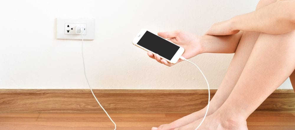 Use a Wall Charger