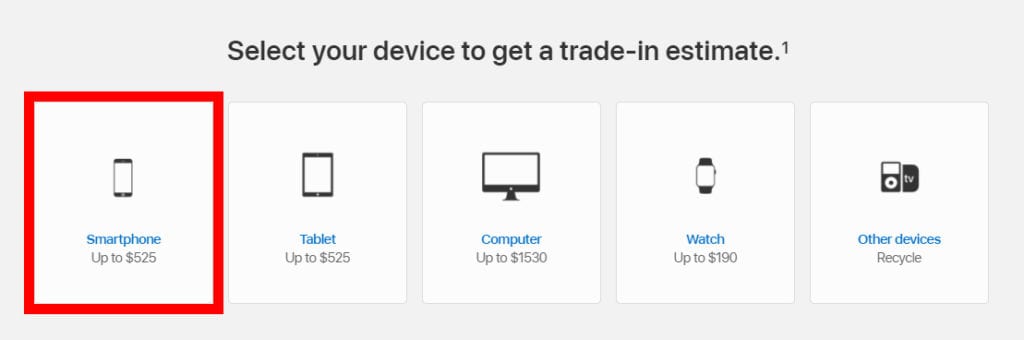 how to trade in your iPhone