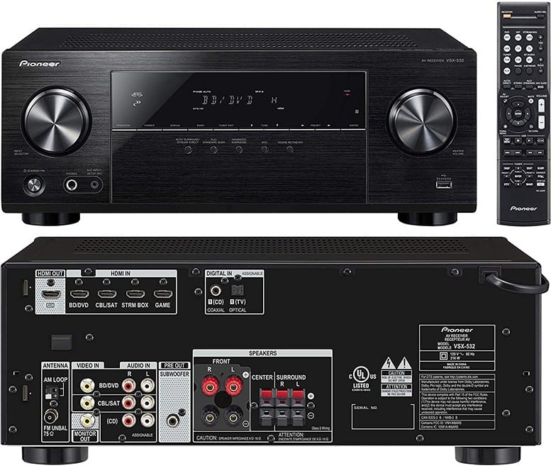 Pioneer VSX-532 best av receiver