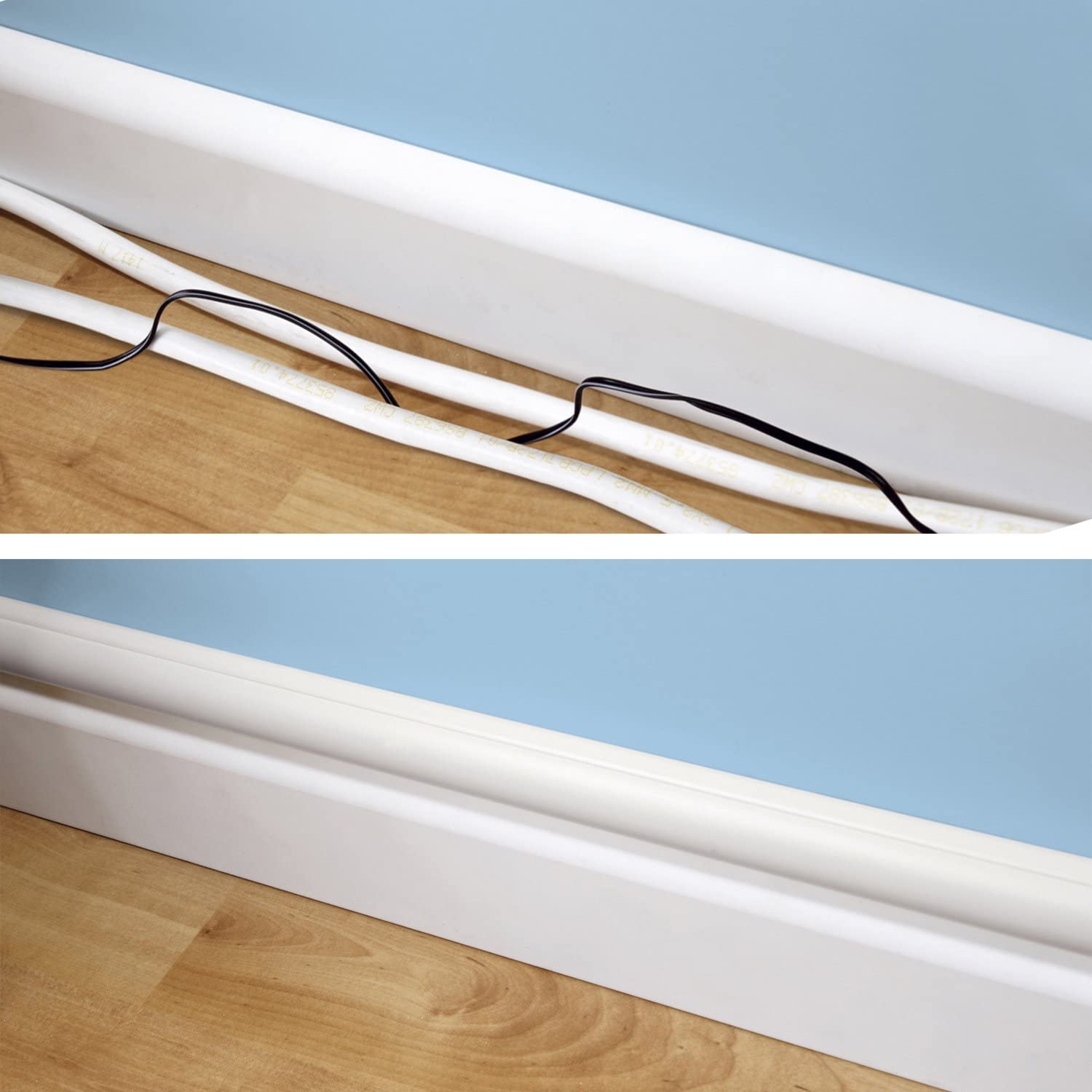 How To Hide Your Tv Wires Without Cutting Into Your Walls The Plug