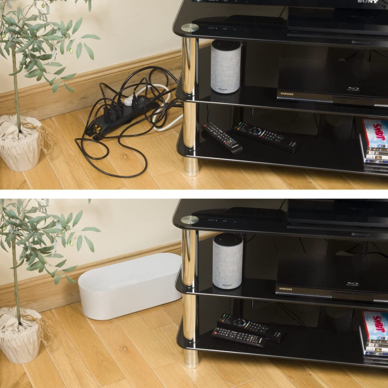 How to Hide Your TV Wires Without Cutting Into Your Walls The Plug
