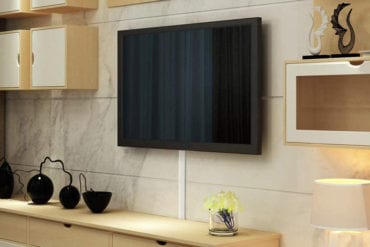 how to hide your TV wires without cutting into your walls