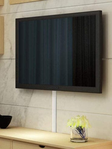 how to hide your TV wires without cutting into your walls