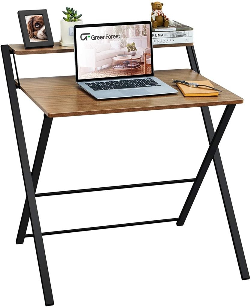 GreenForest Folding Desk Best for Small Spaces
