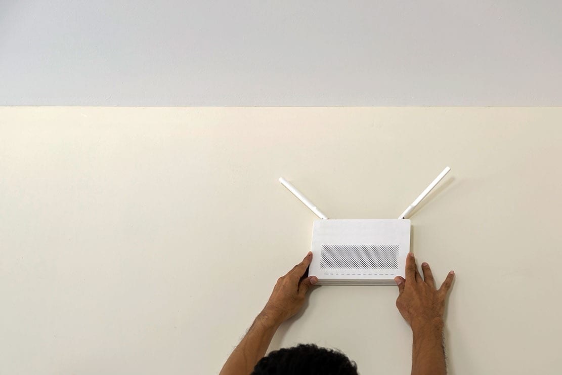 Put your router in a high place