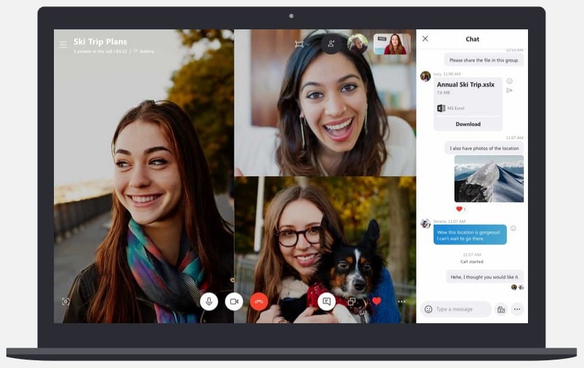 Skype Video Chat App