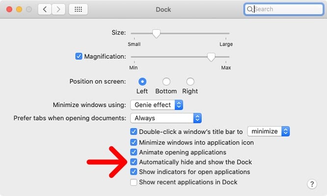 How to Hide the Dock on a Mac