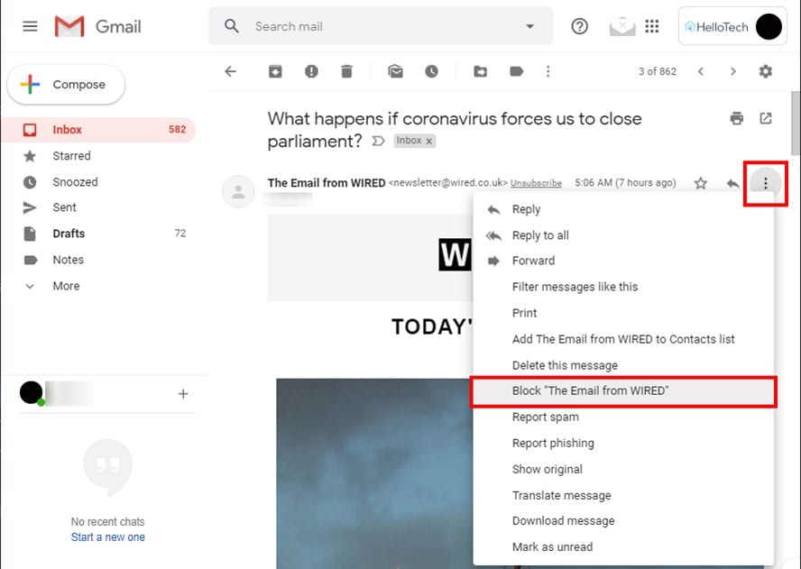 How to Block Spam in Gmail