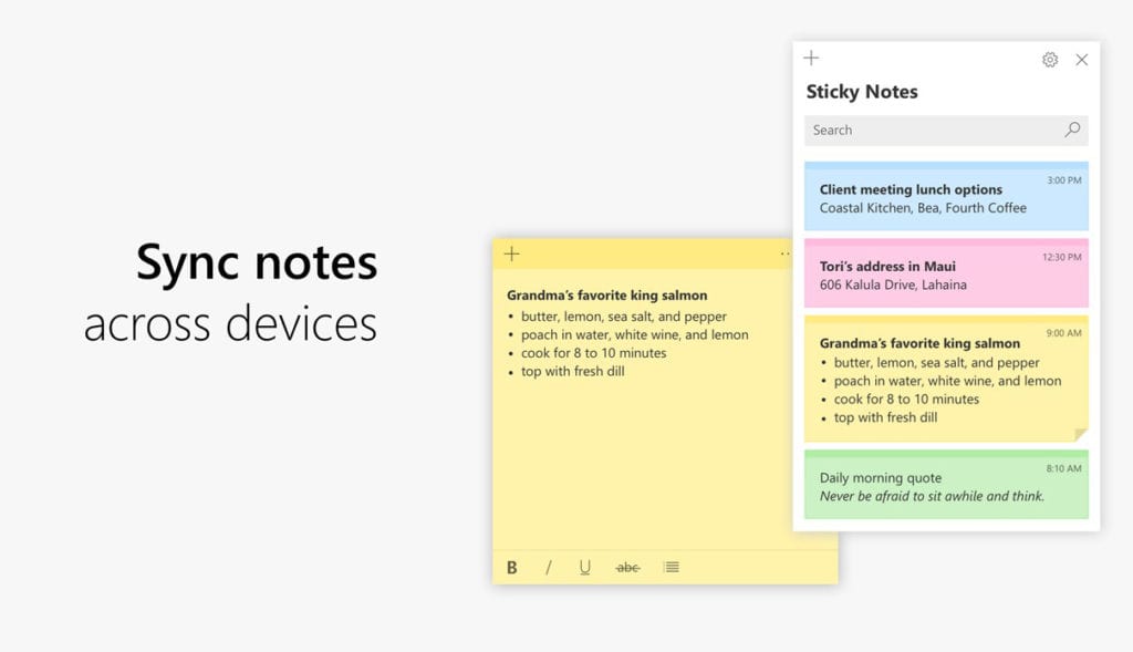 Microsoft Sticky Notes_ Best Notes App for Windows 10