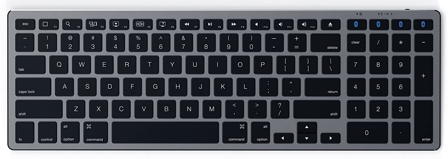 Satechi Aluminum Slim Wireless Keyboard: Best Wireless Keyboard for Macs Best Wireless Keyboard and Mouse Combo
