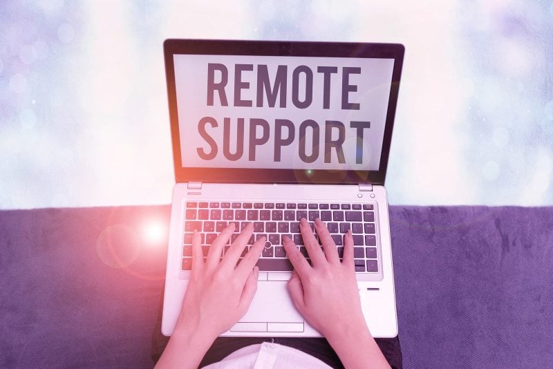 Remote Support Laptop