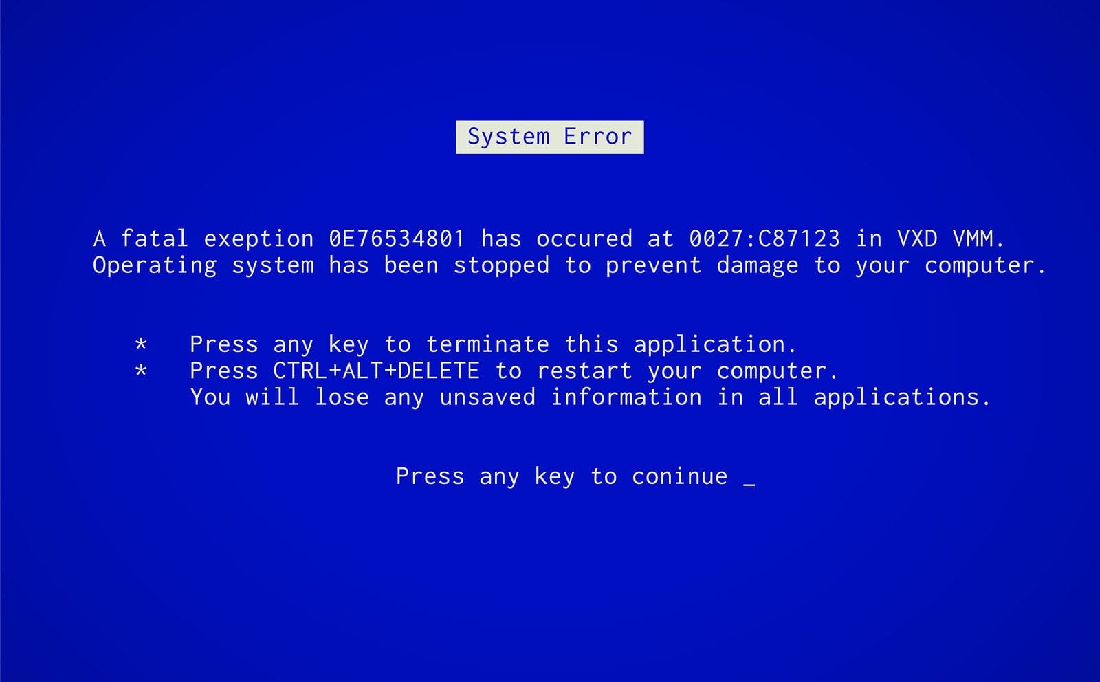 how to format my hard drive blue screen