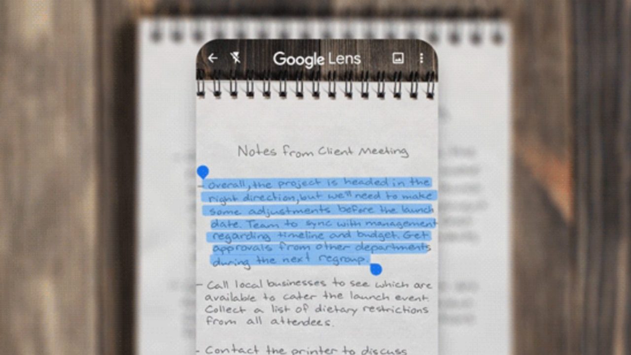 Can Now Scan Your Notes Using Google Lens - The Plug - HelloTech