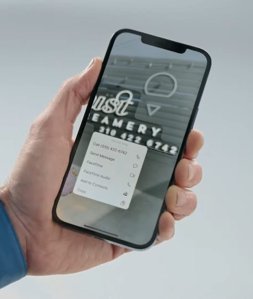 photos - live text Apple WWDC 2021 Event 