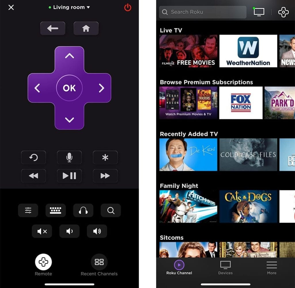 how to turn up volume on roku remote on phone