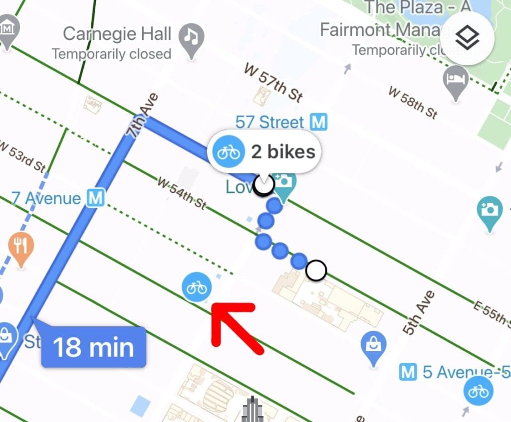 bikeshare google maps