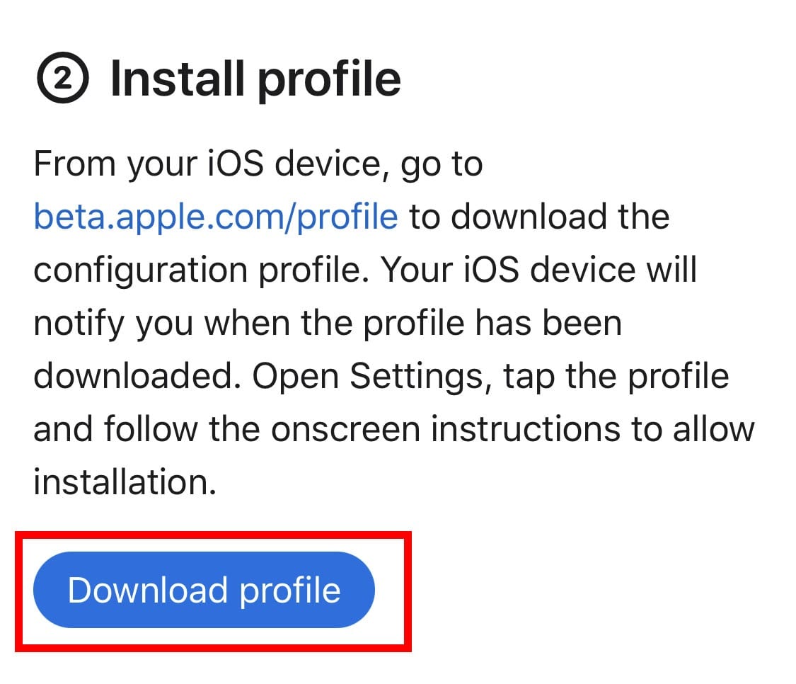 how to download ios 14 public beta profile