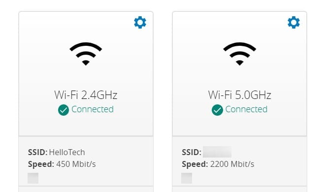 dual band router settings