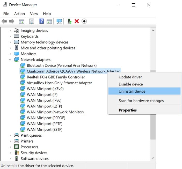 Update Network Drivers