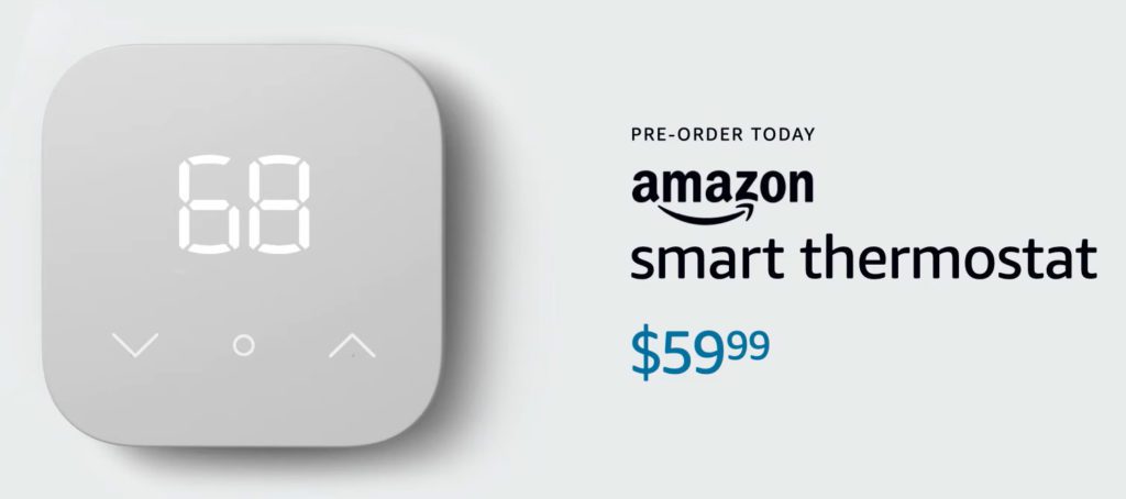 amazone event smart thermostat