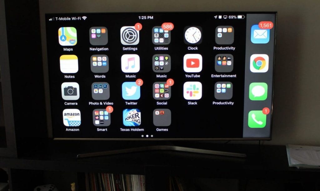 screen mirroring iphone to apple tv