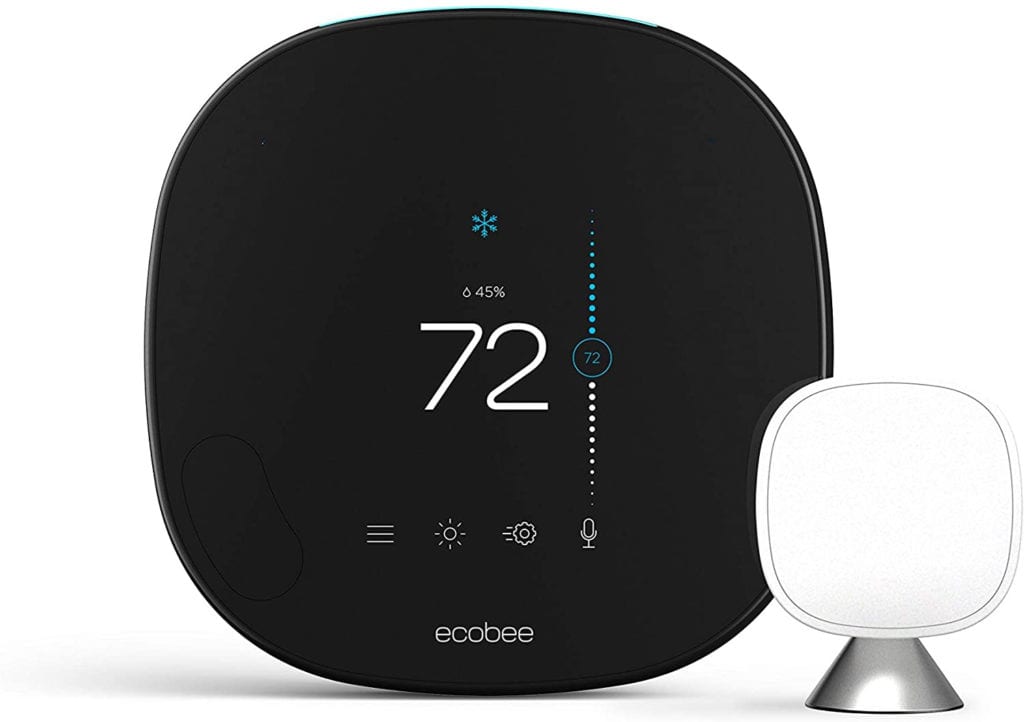 ecobee Smart Thermostat - Best Smart Thermostat for Alexa