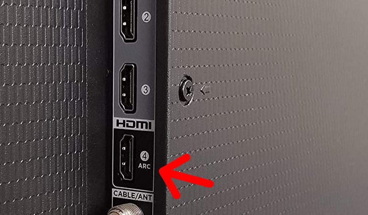 Use The HDMI (ARC) Port On Your Sound bar and TV 