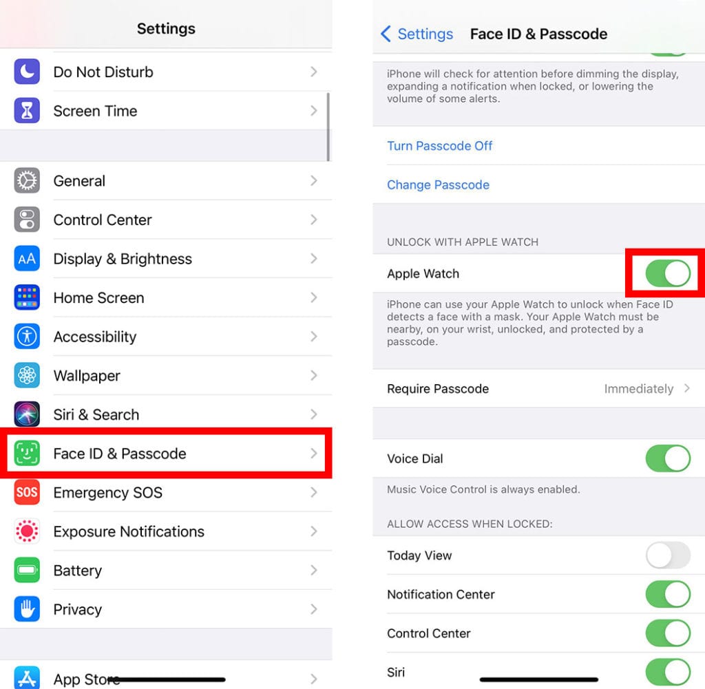 how to unlock iPhone with apple watch 1