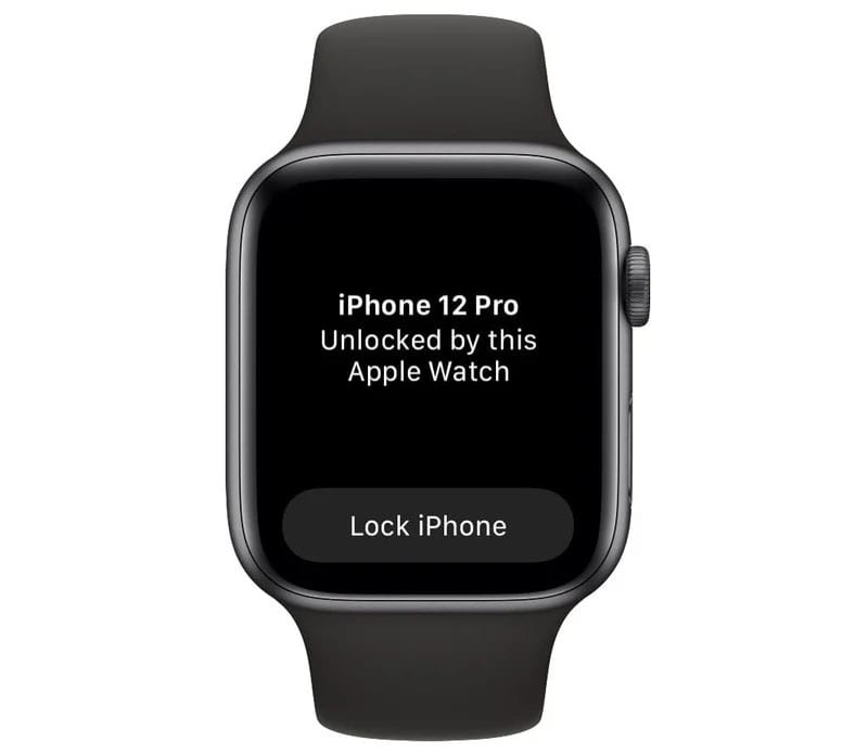 unlock iphone with apple watch