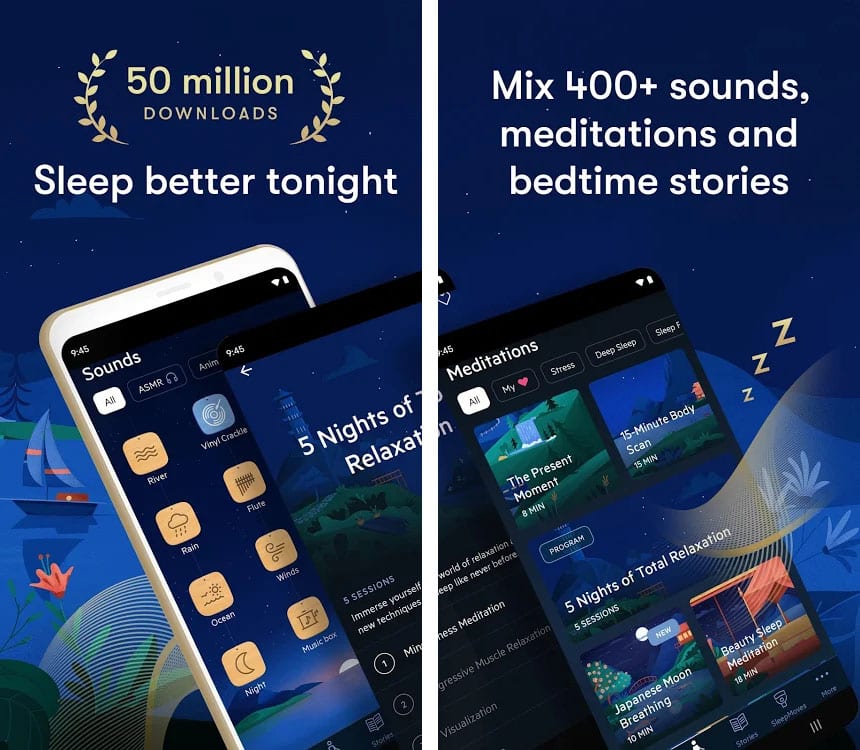 Get a Good Night’s Rest with the Best iPhone and Android Sleep Apps