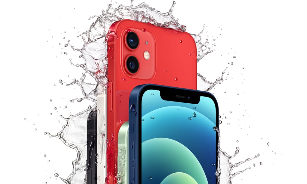 is the iphone 12 waterproof