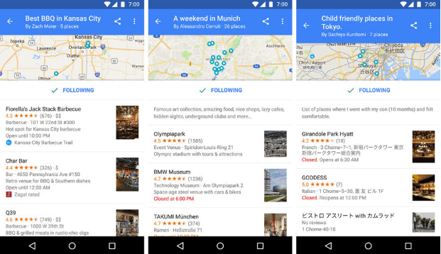 Google Maps: Creating and Sharing a List of Your Favorite Places Just Got Easier