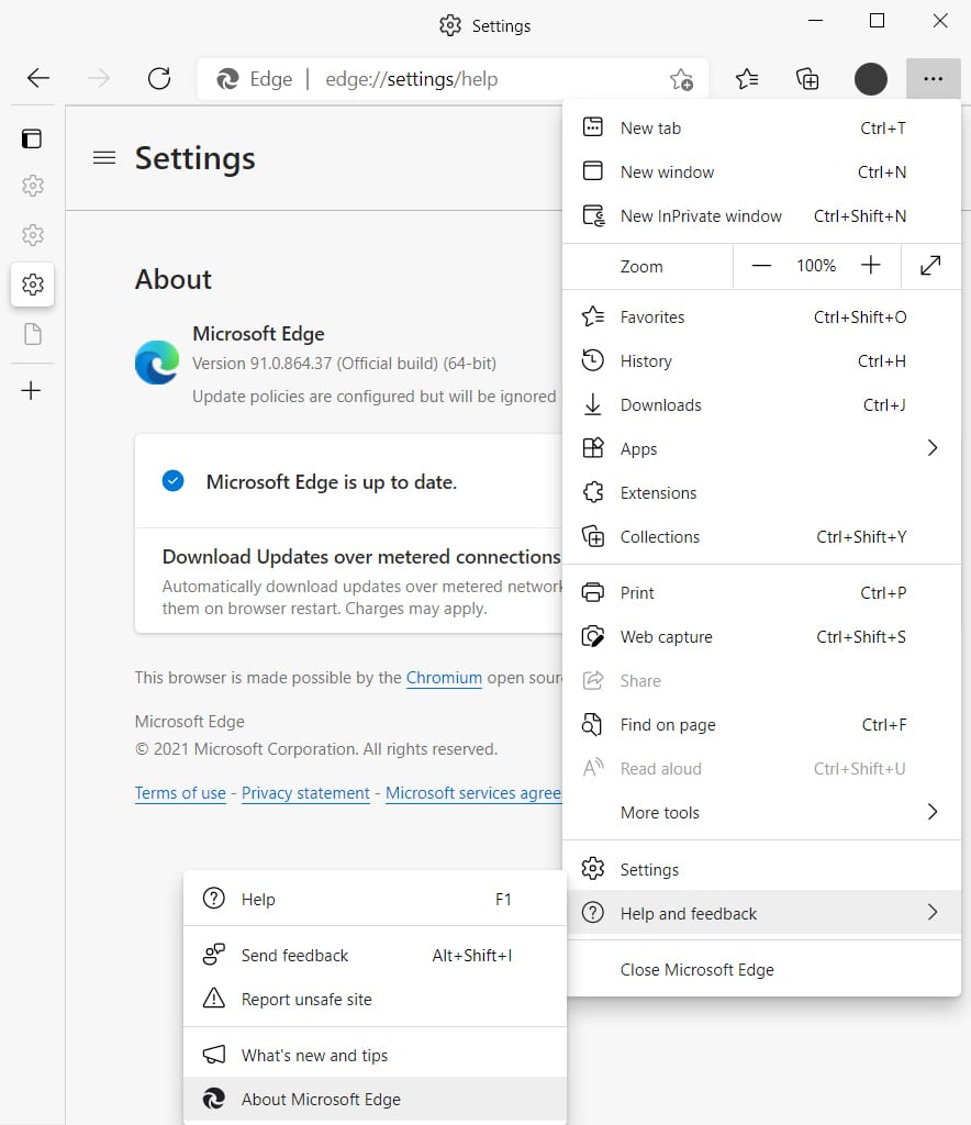 How to Update Microsoft Edge