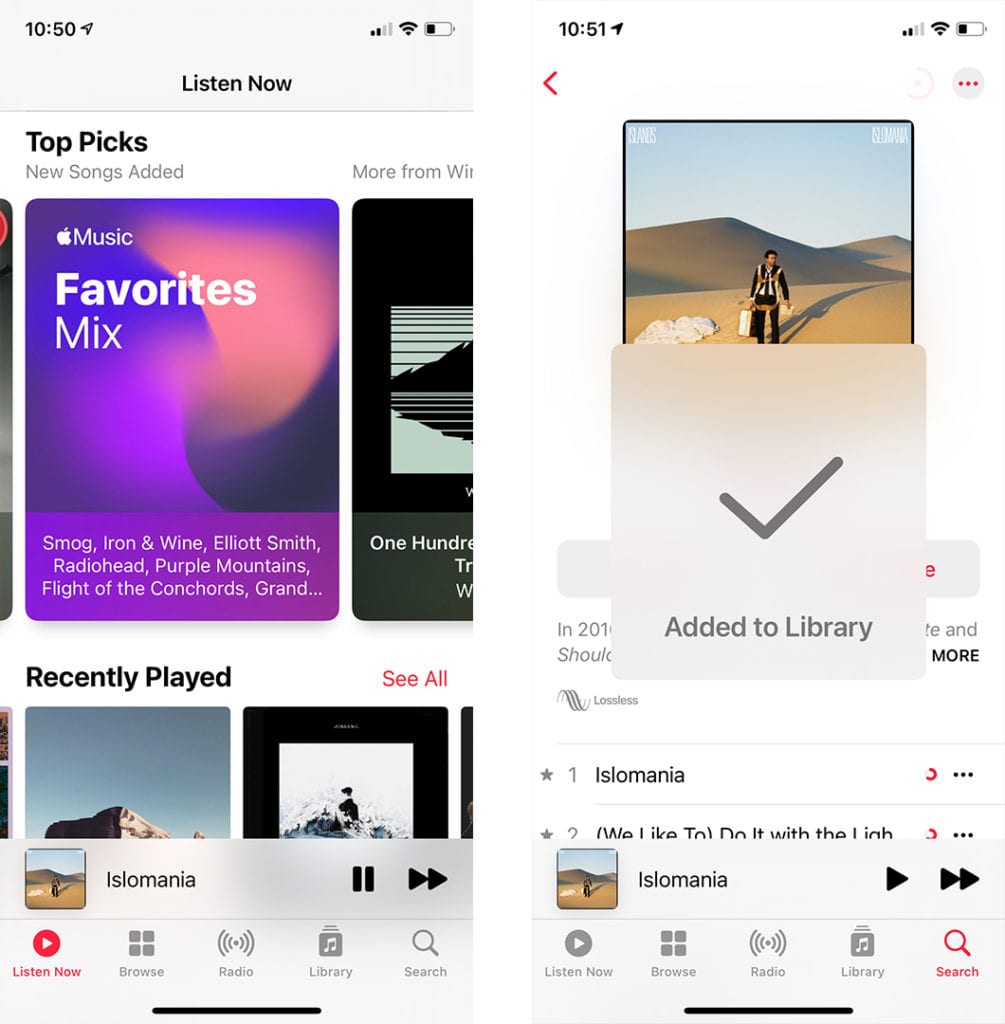 apple music best stremaing service for iphone