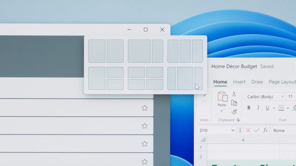 windows 11 snap layouts