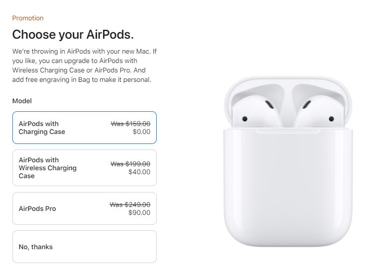 How to Get Free AirPods with Apples Back to School Sale