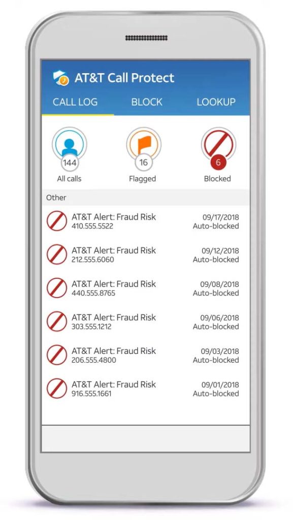 att robocall blocker app