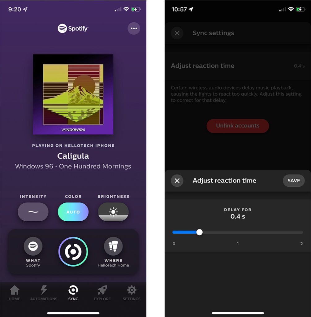 How to Sync your Philips Hue Light with Spotify 2
