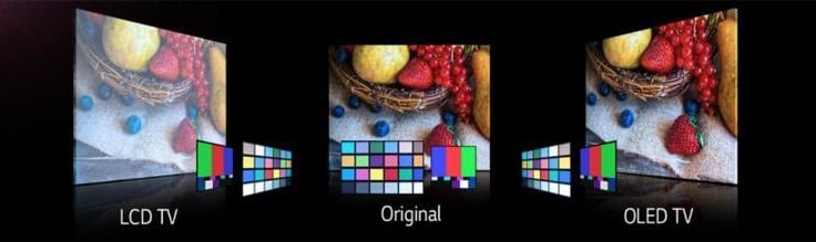 Viewing Angle LED vs QLED vs OLED